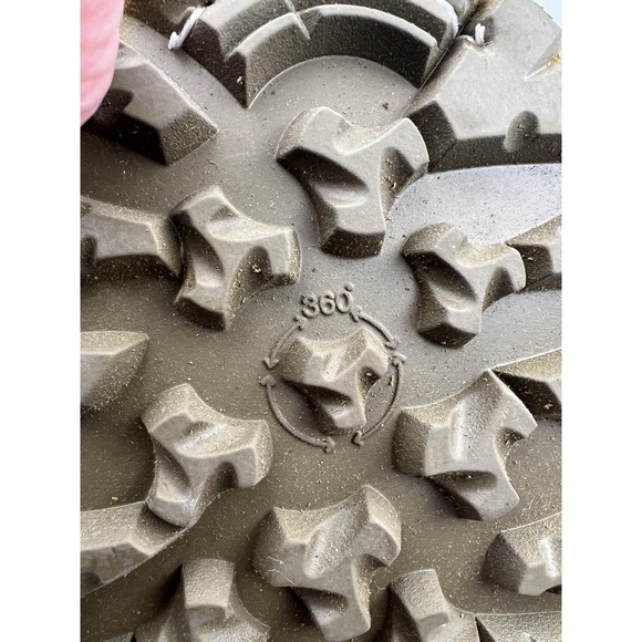 Wellco Boots Mens Size 5 Brown Leather Nylon Combat Tactical Vibram Sole E163 - Picture 11 of 13